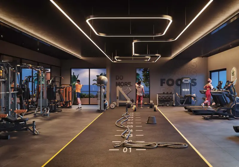 Fully Equipped Gym