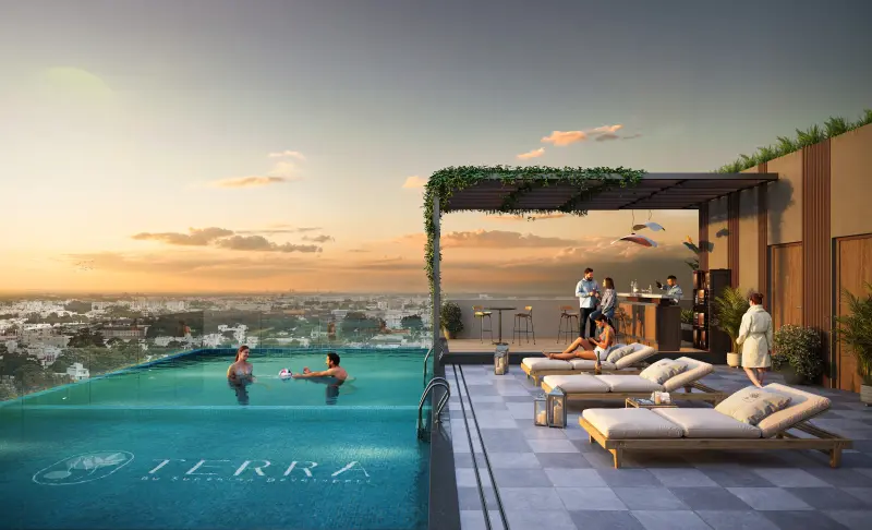 Terrace Infinity Pool